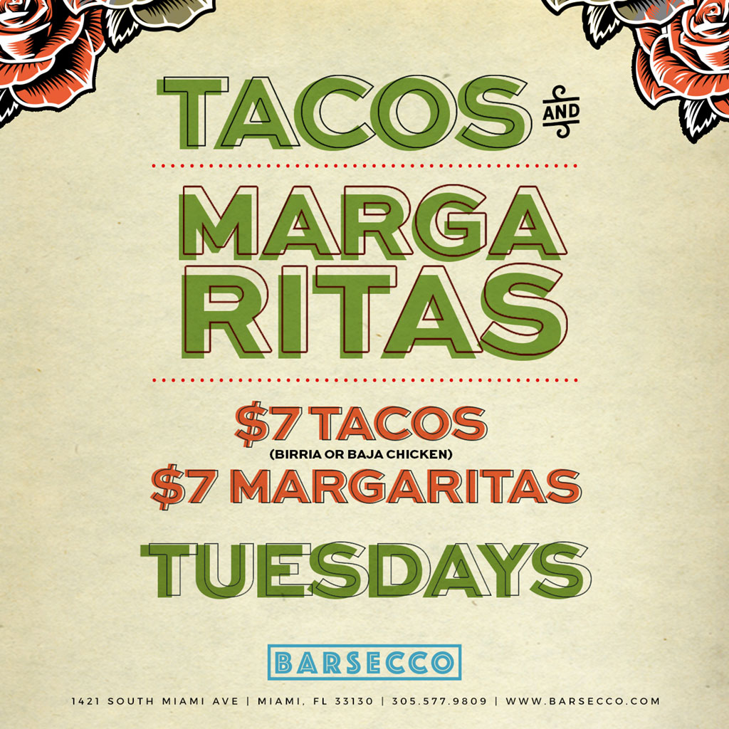 Barsecco Taco Tuesday