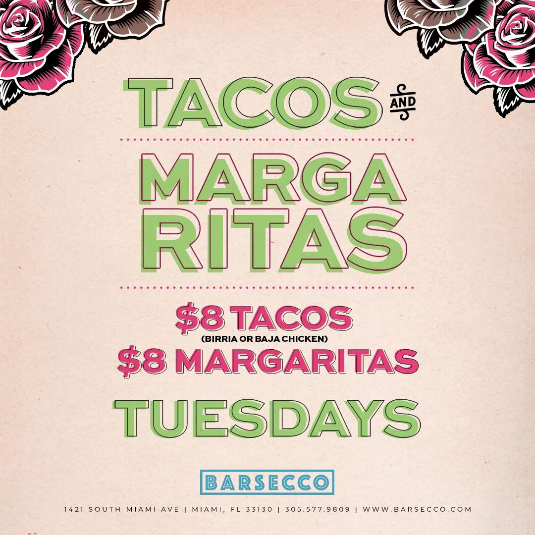 Barsecco Taco Tuesday